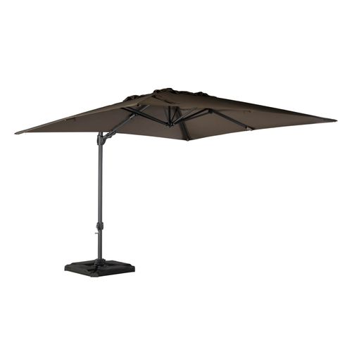 Exotan parasol Roma dark taupe 300x300cm