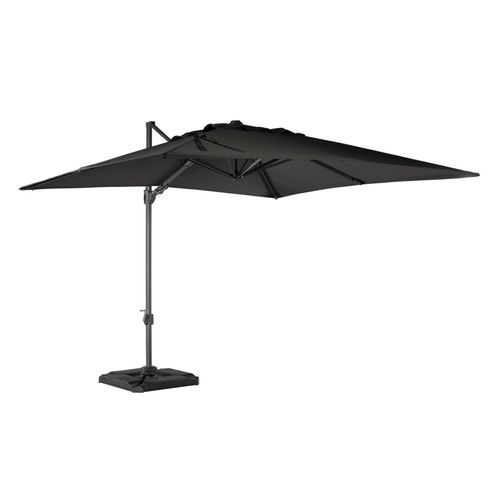 Exotan parasol Roma antraciet vierkant 300x300 cm